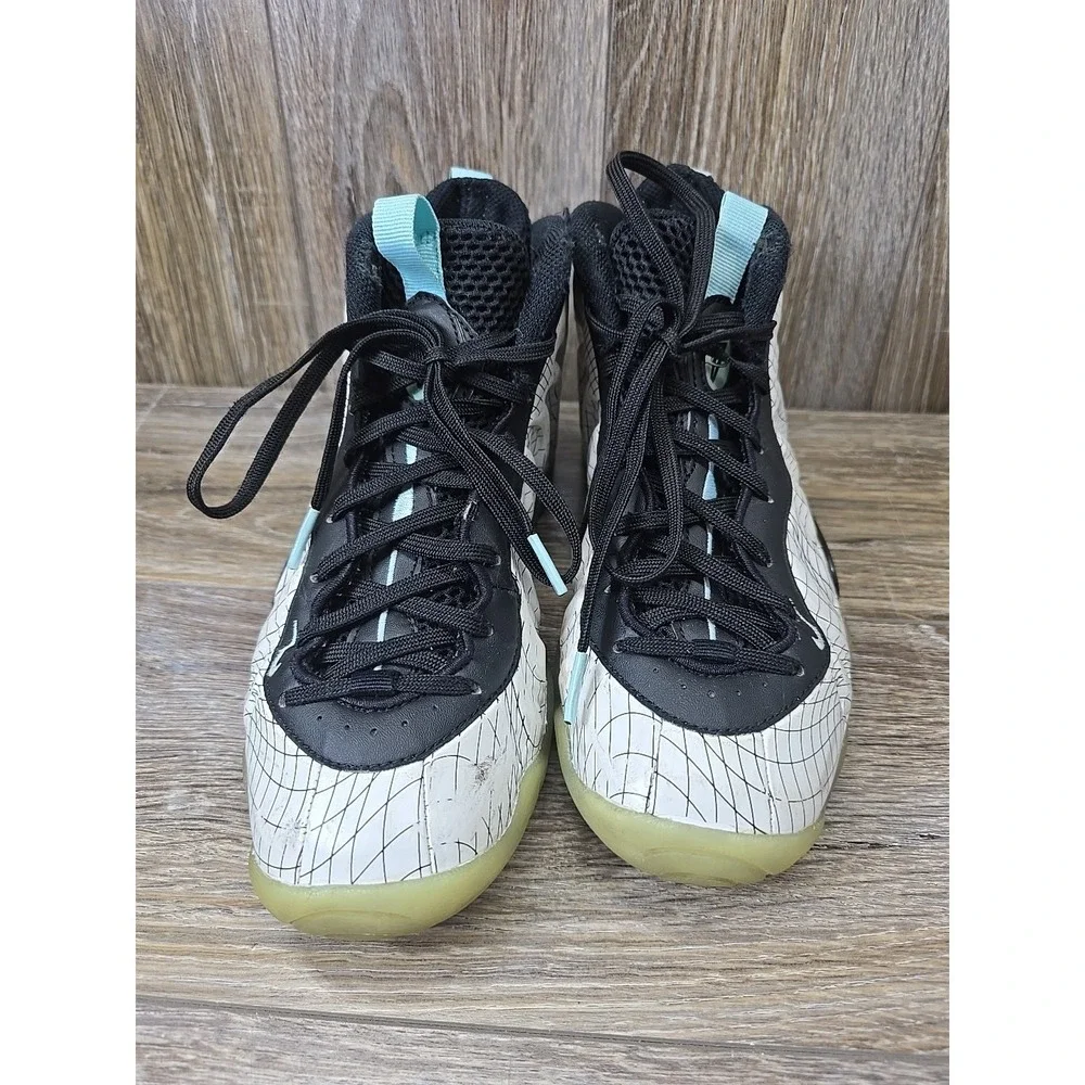 Nike Little Posite One Foamposite warped Grid‎ GS CW1596-005 4.5y